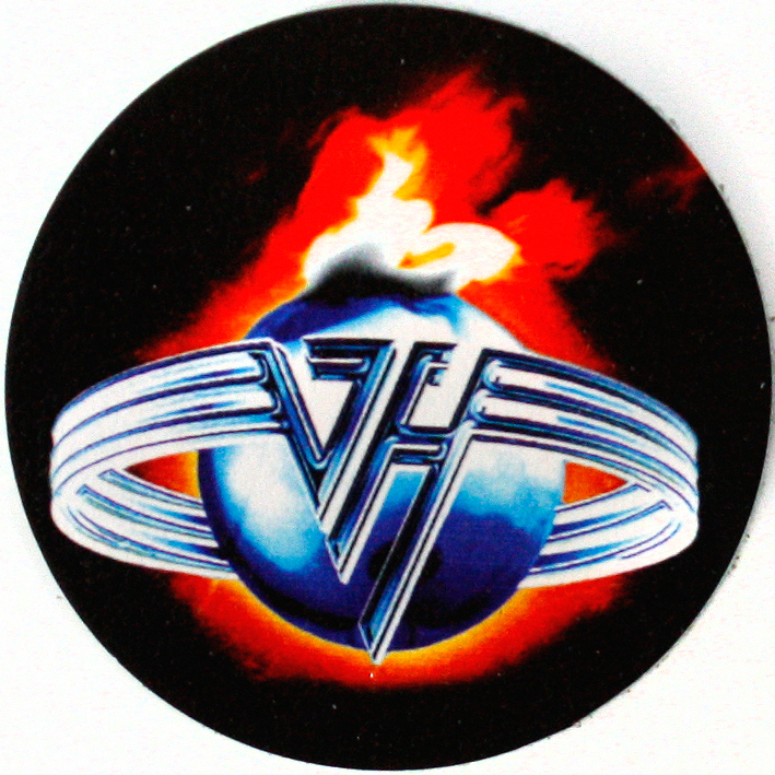 Кожаная нашивка Van Halen - фото 1 - rockbunker.ru