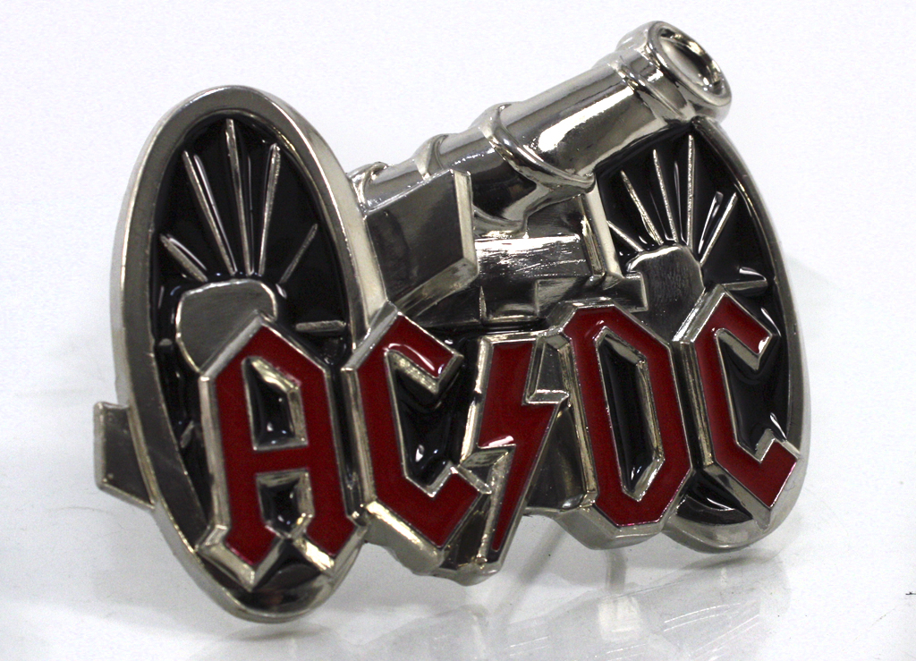 Пряжка AC DC Пушка - фото 2 - rockbunker.ru
