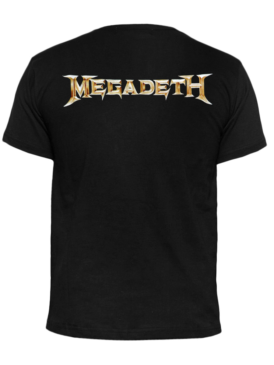  Футболка Hot Rock Megadeth - фото 2 - rockbunker.ru