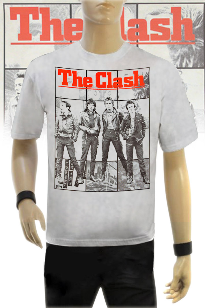 Футболка The Clash - фото 1 - rockbunker.ru