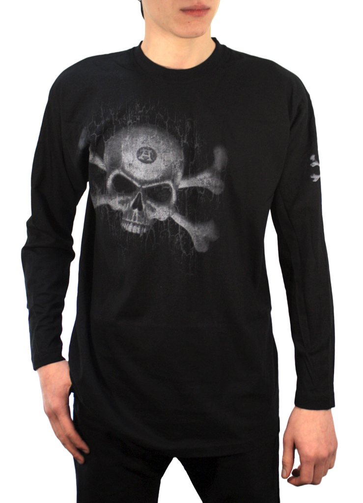 Лонгслив Alchemy Gothic BTL336 Alche Bones Live - фото 1 - rockbunker.ru