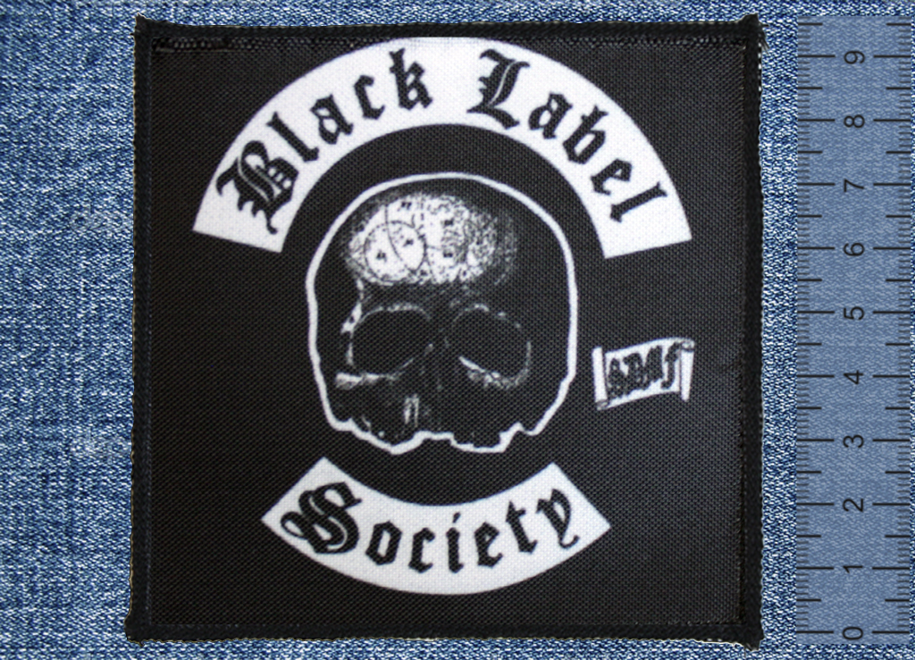 Нашивка Black Label Society Strength determination merciless forever - фото 1 - rockbunker.ru