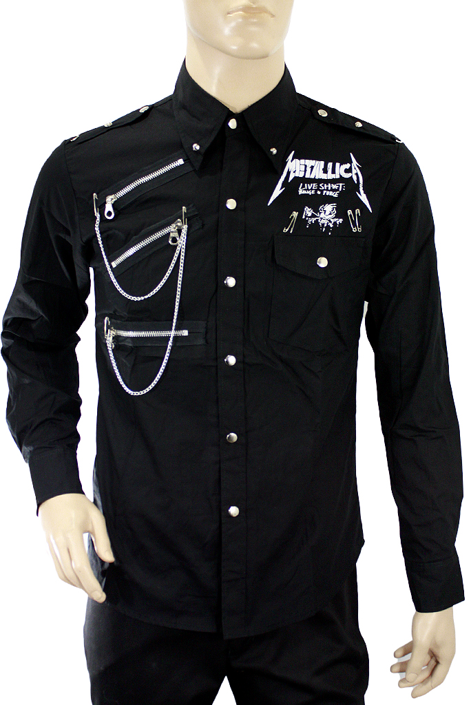 Рубашка Metallica - фото 1 - rockbunker.ru