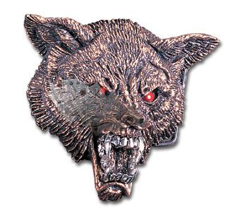 Пряжка Alchemy Gothic B14 Wolf Head - фото 1 - rockbunker.ru