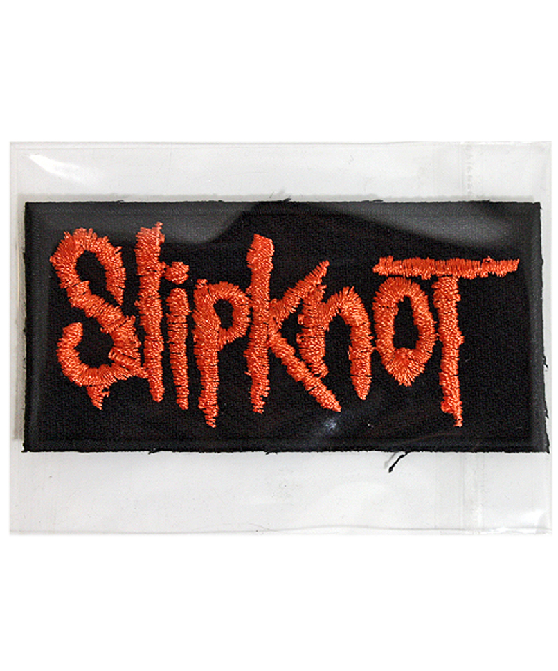 Нашивка RockMerch Slipknot белая - фото 3 - rockbunker.ru