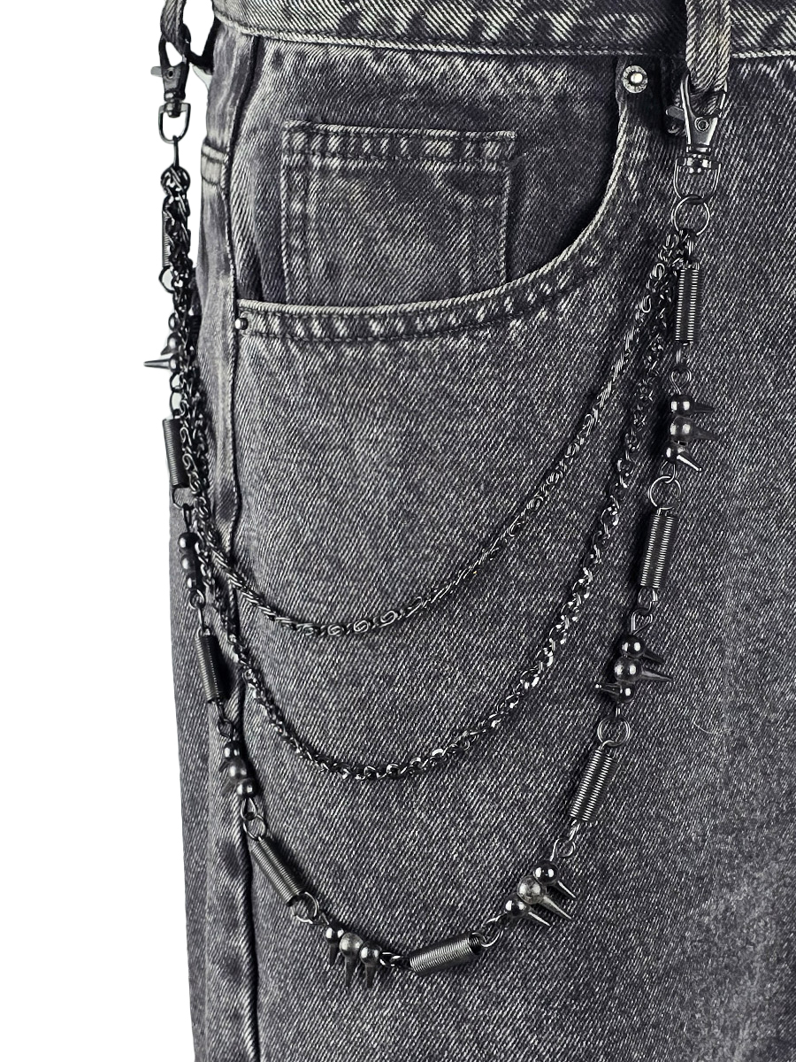 Цепь декоративная тройная  - фото 1 - rockbunker.ru