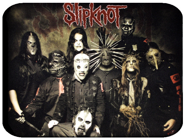 Коврик для мыши RockMerch Slipknot - фото 1 - rockbunker.ru