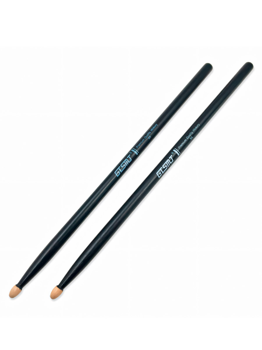 Барабанные палочки GTSMT Черные - фото 1 - rockbunker.ru