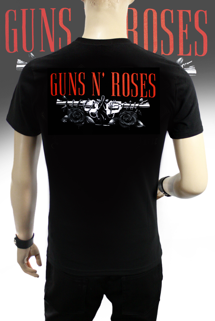 Футболка Hot Rock Guns n Roses Use Your Illusions - фото 2 - rockbunker.ru
