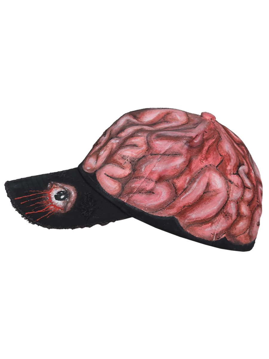 Кепка кастомная Brain - фото 3 - rockbunker.ru