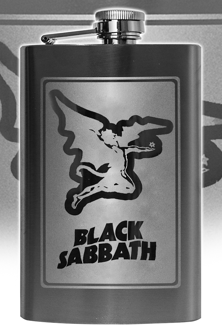 Фляга Black Sabbath - фото 1 - rockbunker.ru