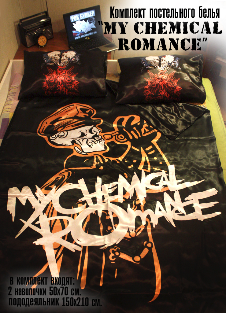 Постельное белье My Chemical Romance - фото 3 - rockbunker.ru