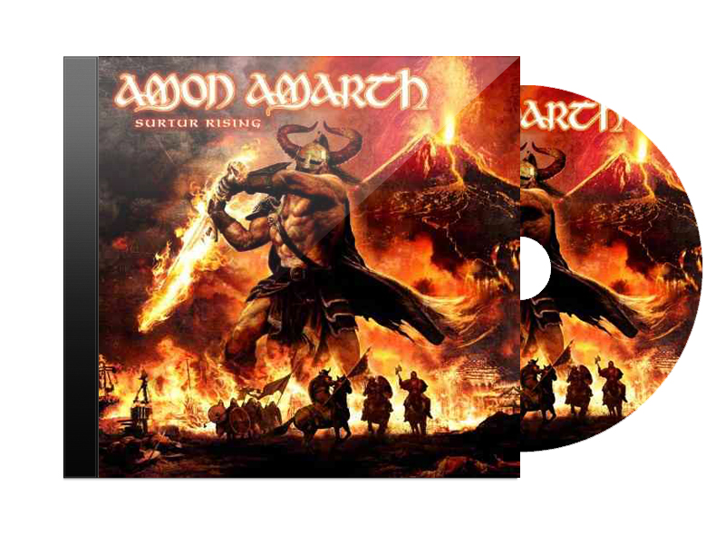 CD Диск Amon Amarth Surtur Rising - фото 1 - rockbunker.ru