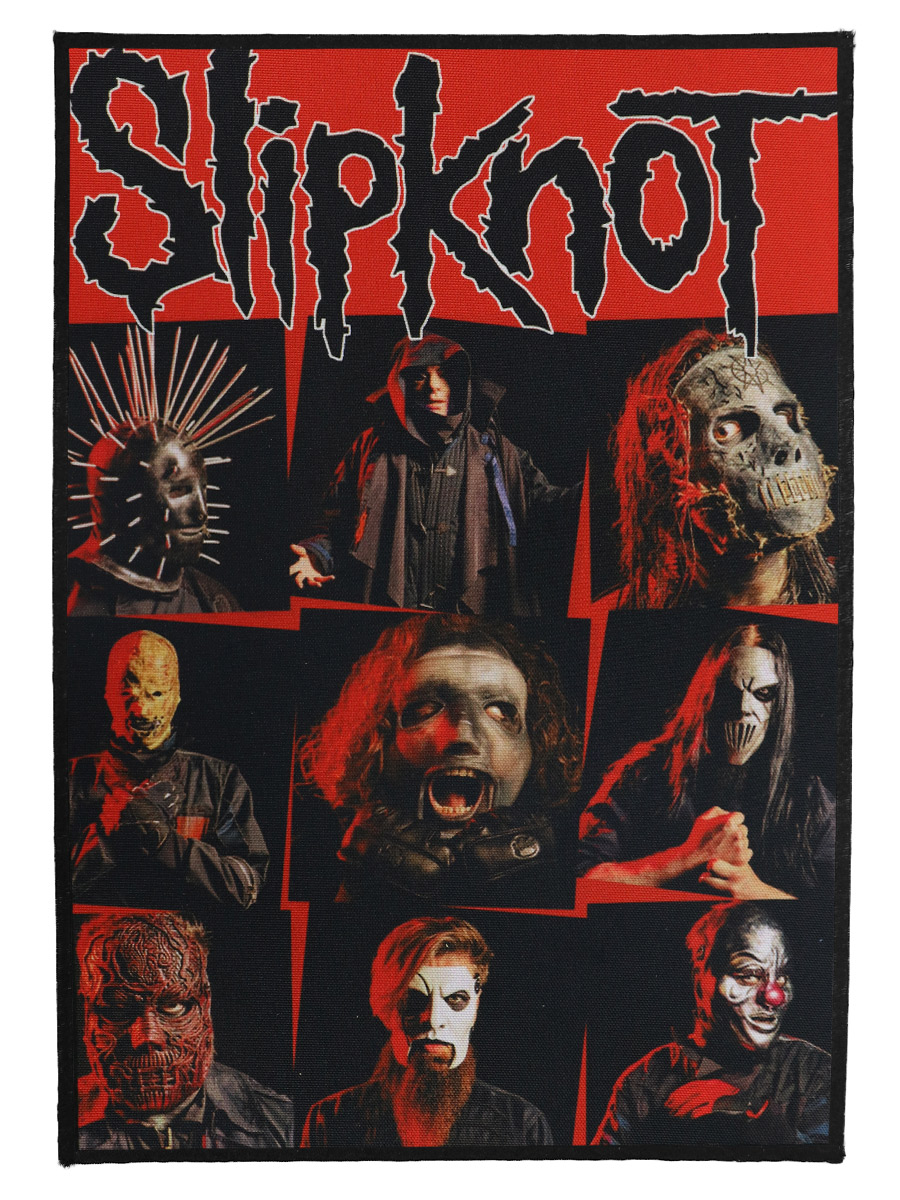 Нашивка на спину RockMerch Slipknot - фото 1 - rockbunker.ru