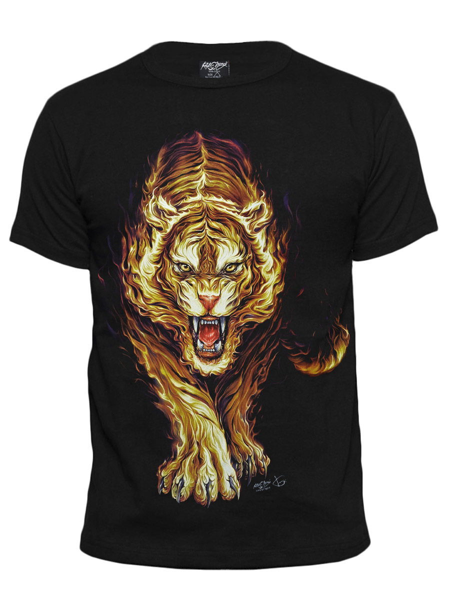 Футболка Rock Chang Огненный Лев - фото 1 - rockbunker.ru