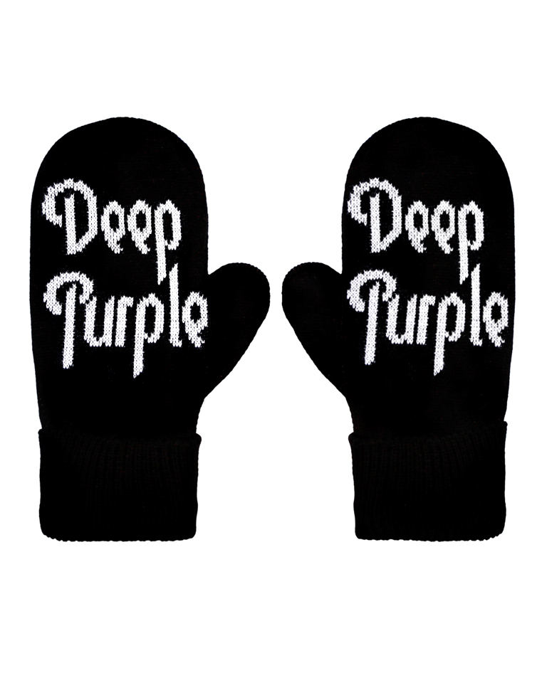 Варежки Deep Purple - фото 1 - rockbunker.ru