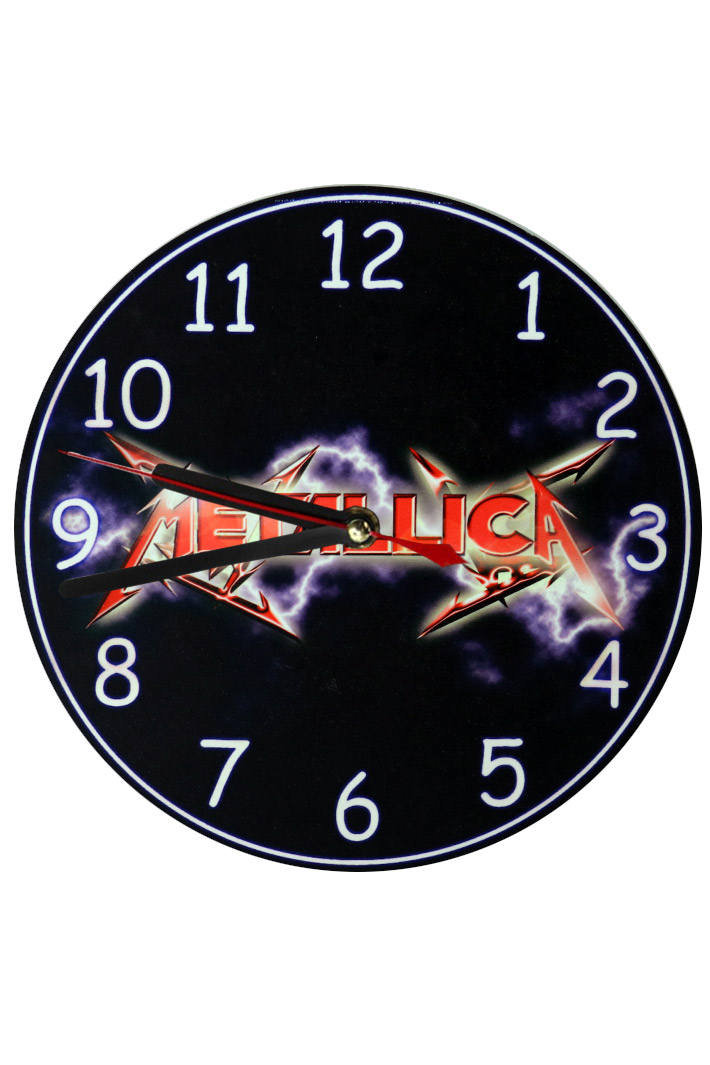 Часы настенные Metallica - фото 1 - rockbunker.ru