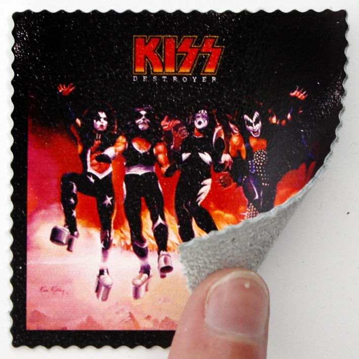 Кожаная нашивка Kiss Destroyer - фото 2 - rockbunker.ru