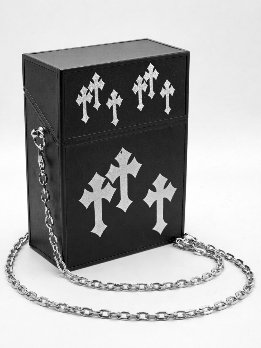 Сумка Коробочка Box Bag Кресты - фото 1 - rockbunker.ru