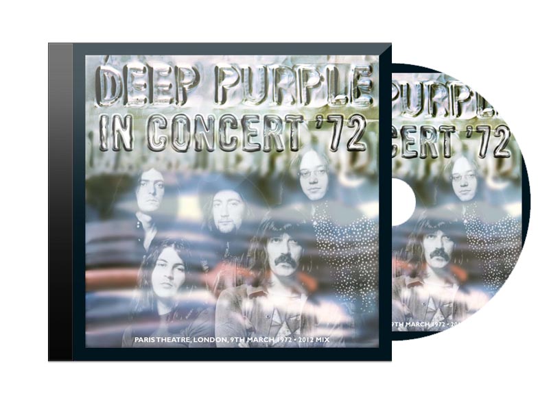 CD Диск Deep Purple In concert 72-2012 mix - фото 1 - rockbunker.ru