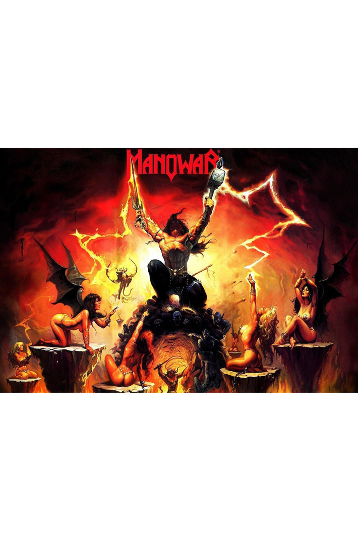 Плакат Manowar - фото 1 - rockbunker.ru