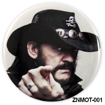 Значок RockMerch Motorhead Lemmy Killmister - фото 1 - rockbunker.ru