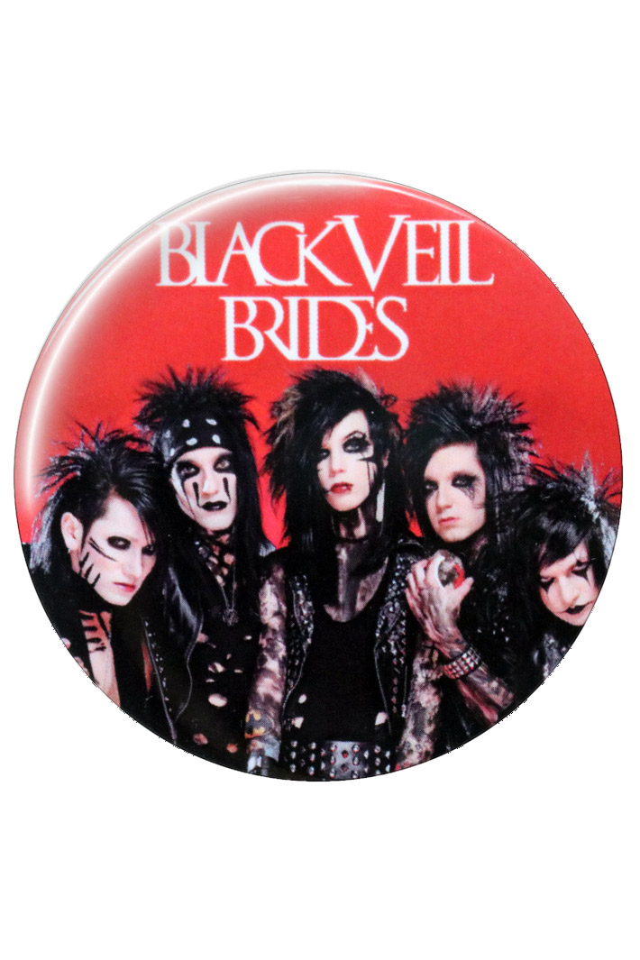 Значок RockMerch Black Veil Brides - фото 1 - rockbunker.ru