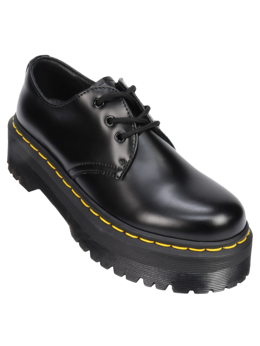 Ботинки Dr Martens черные - фото 1 - rockbunker.ru