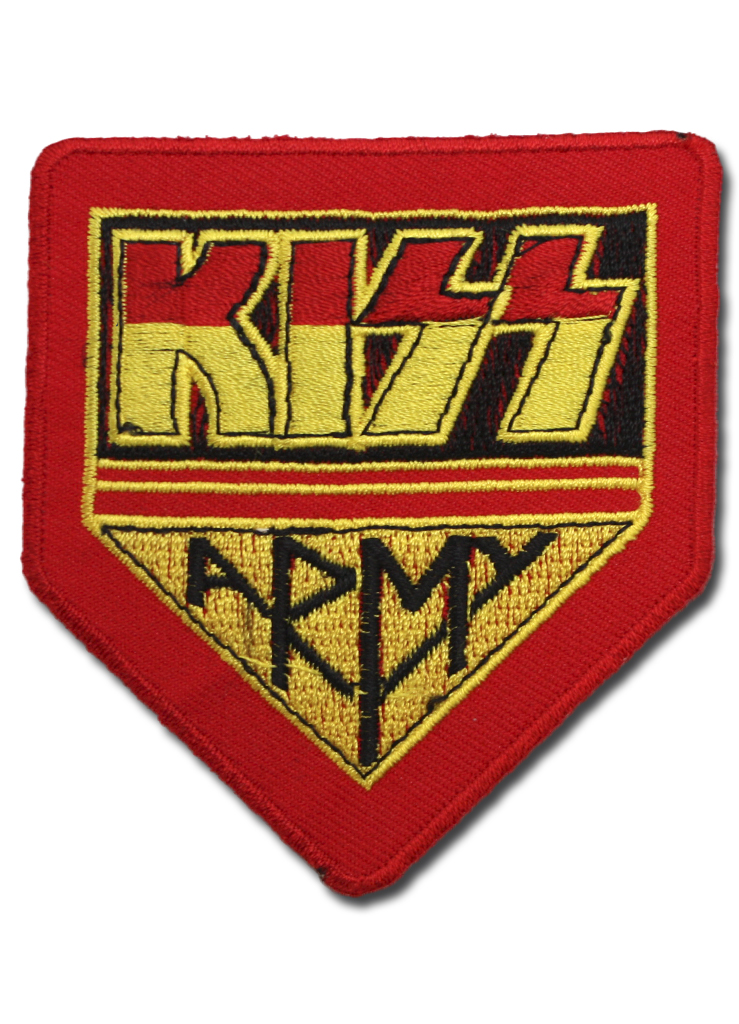 Термонашивка Kiss Army - фото 1 - rockbunker.ru