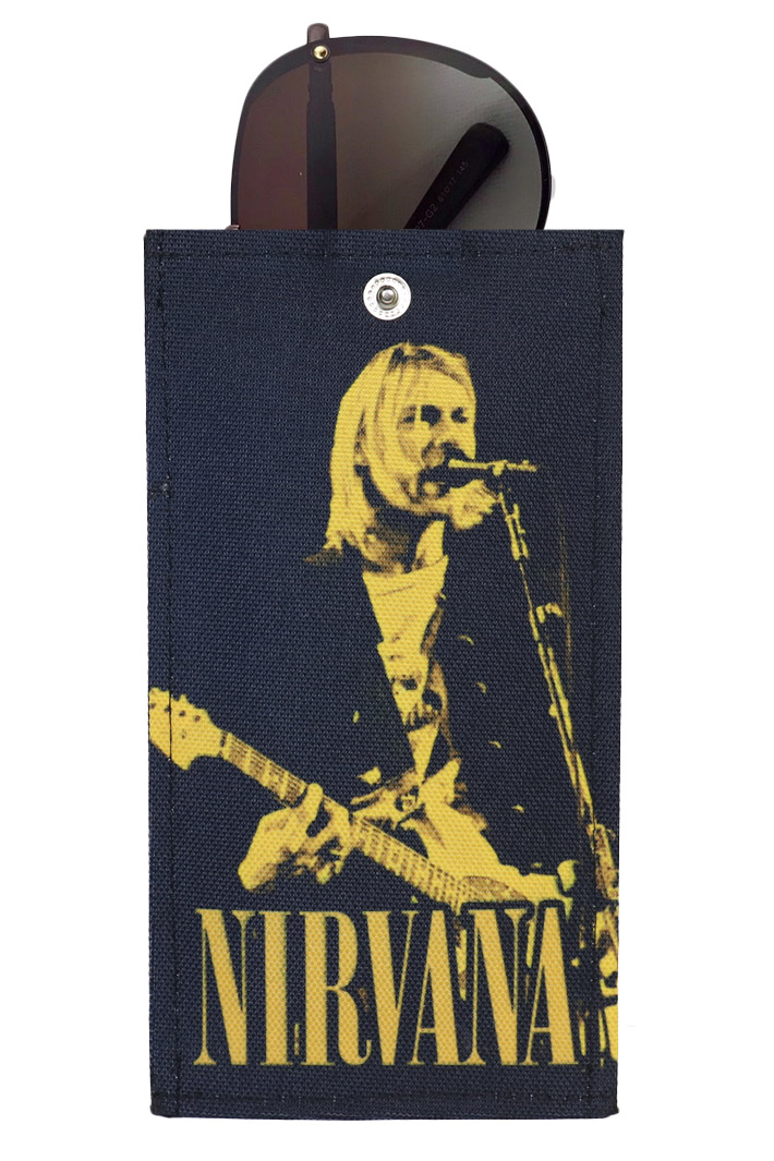 Чехол для очков RockMerch Nirvana - фото 1 - rockbunker.ru