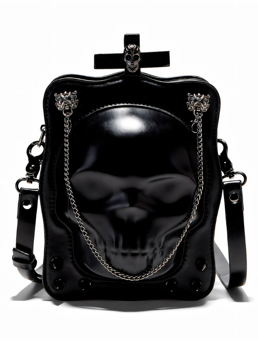 Сумка Стимпанк Череп - фото 2 - rockbunker.ru