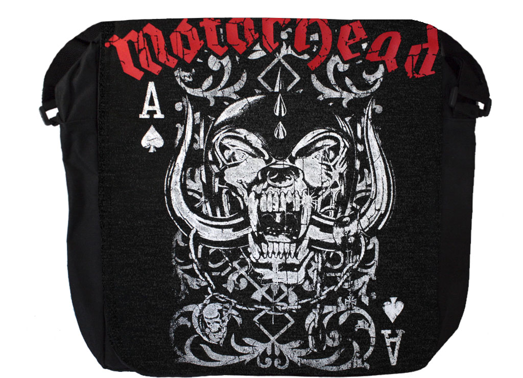 Сумка почтальонка Motorhead - фото 1 - rockbunker.ru