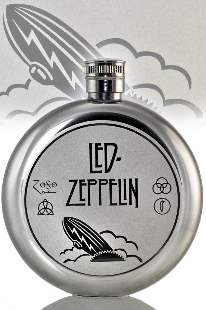 Фляга Led Zeppelin - фото 1 - rockbunker.ru