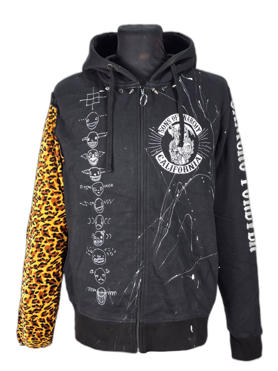 Кастомная толстовка Sons of Anarchy  - фото 1 - rockbunker.ru