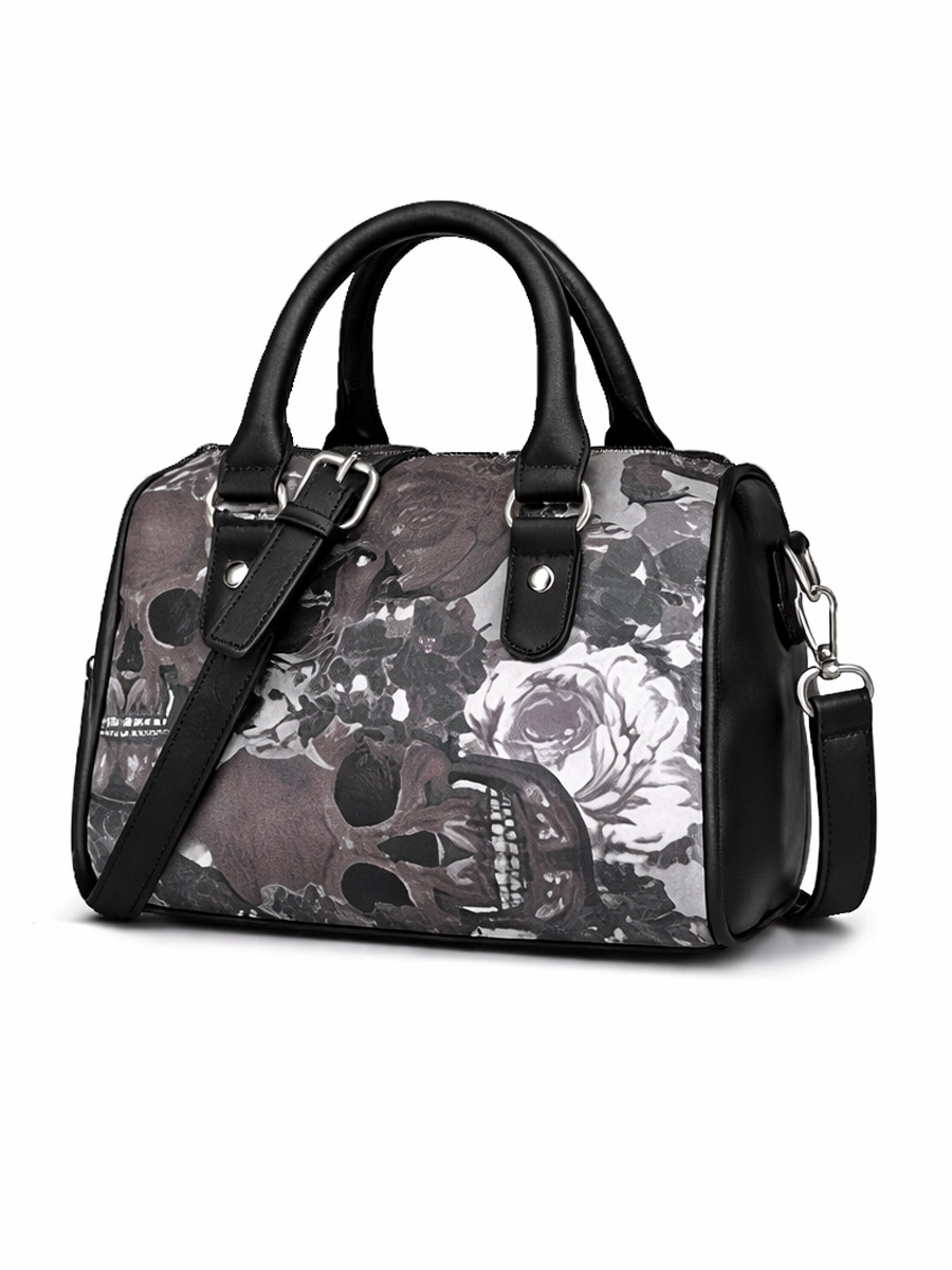 Сумка через плечо Черепа - фото 1 - rockbunker.ru