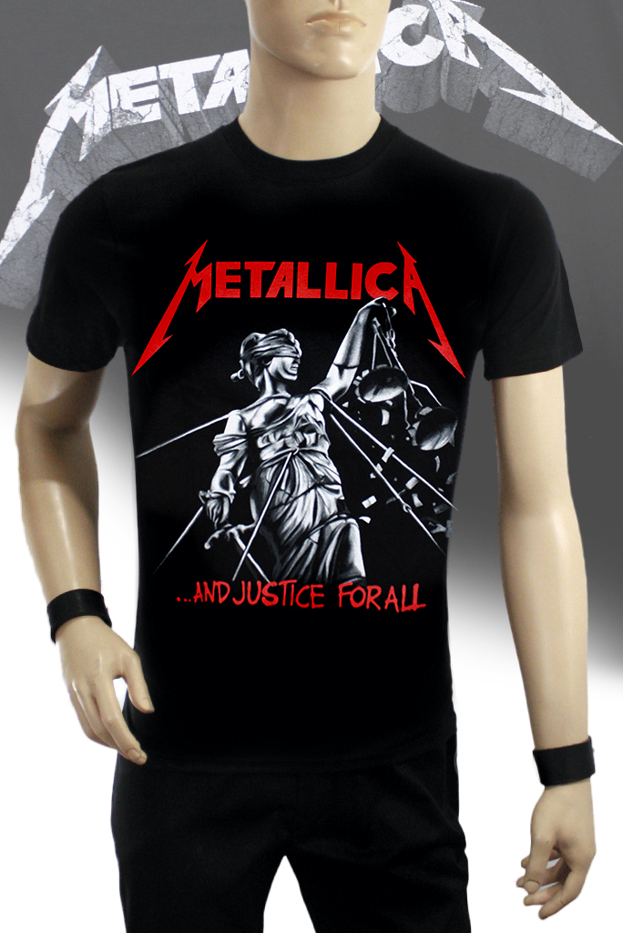 Футболка Hot Rock Metallica And Justice For All - фото 1 - rockbunker.ru
