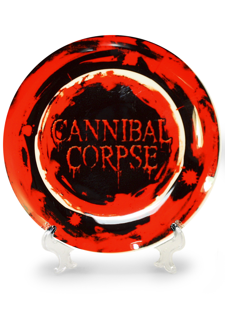 Блюдце RockMerch Cannibal Corpse - фото 1 - rockbunker.ru