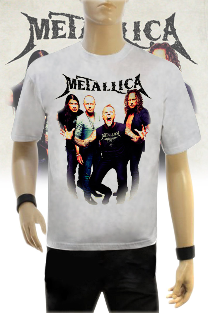 Футболка Metallica - фото 1 - rockbunker.ru