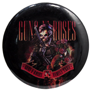Значок Guns n Roses - фото 1 - rockbunker.ru