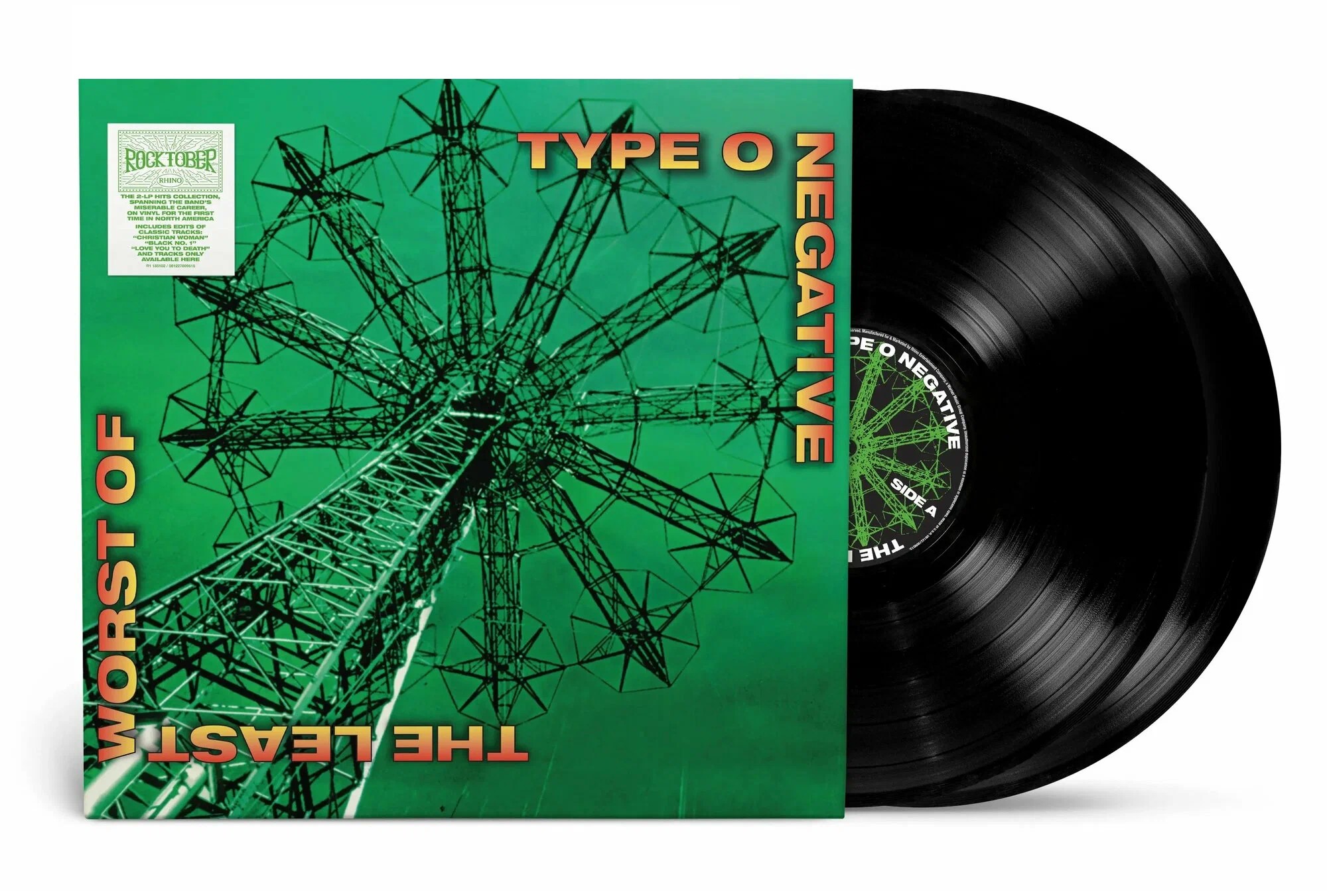 Виниловая пластинка Type O Negative / The Least Worst Of (2LP) - фото 1 - rockbunker.ru