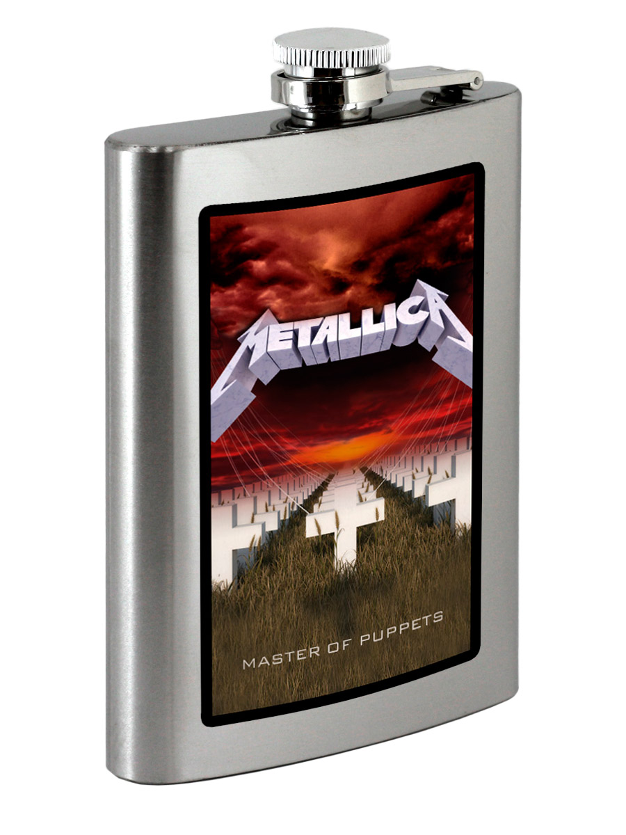 Фляга RockMerch Metallica - фото 1 - rockbunker.ru