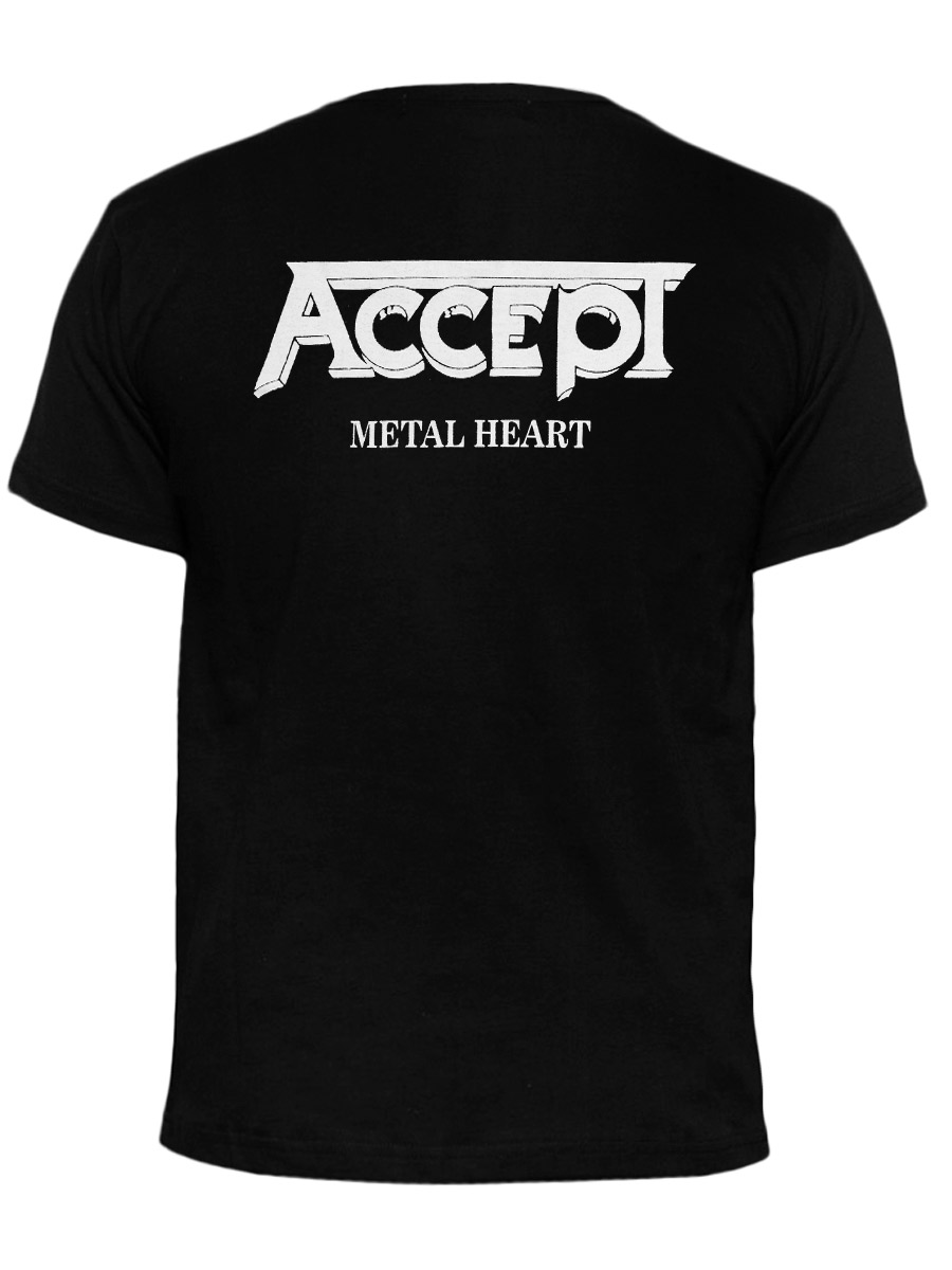 Футболка Accept Metal Heart - фото 2 - rockbunker.ru