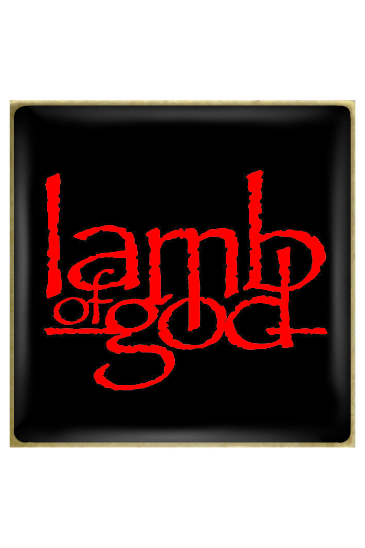 Значок RockMerch Lamb of God - фото 1 - rockbunker.ru