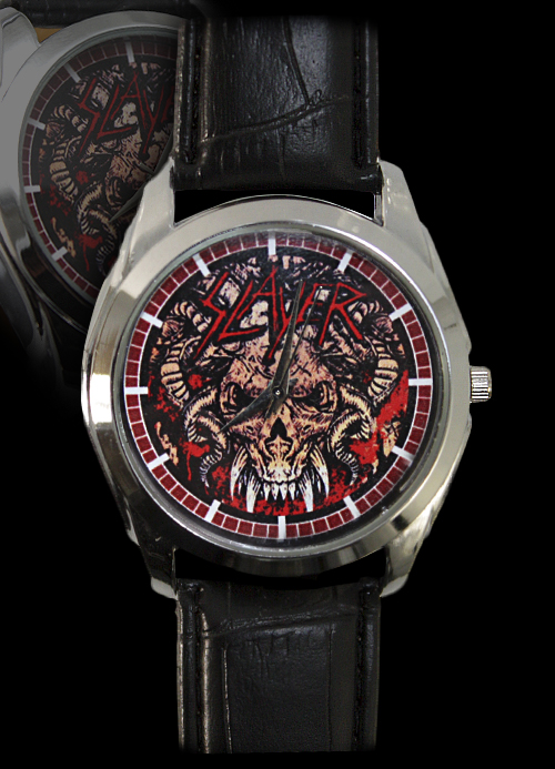 Часы RockMerch Slayer наручные - фото 1 - rockbunker.ru