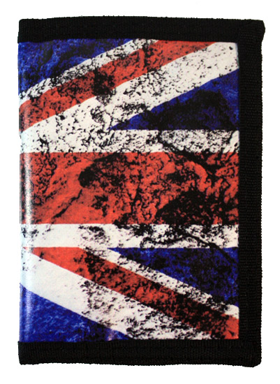 Кошелек Флаг Великобритании из кожзаменителя - фото 1 - rockbunker.ru