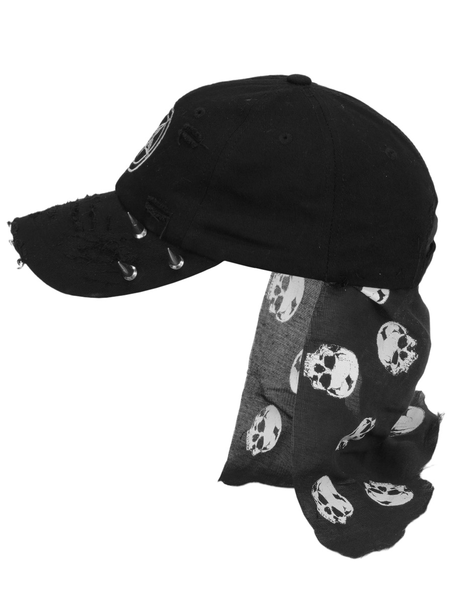 Кепка кастомная 666 - фото 2 - rockbunker.ru