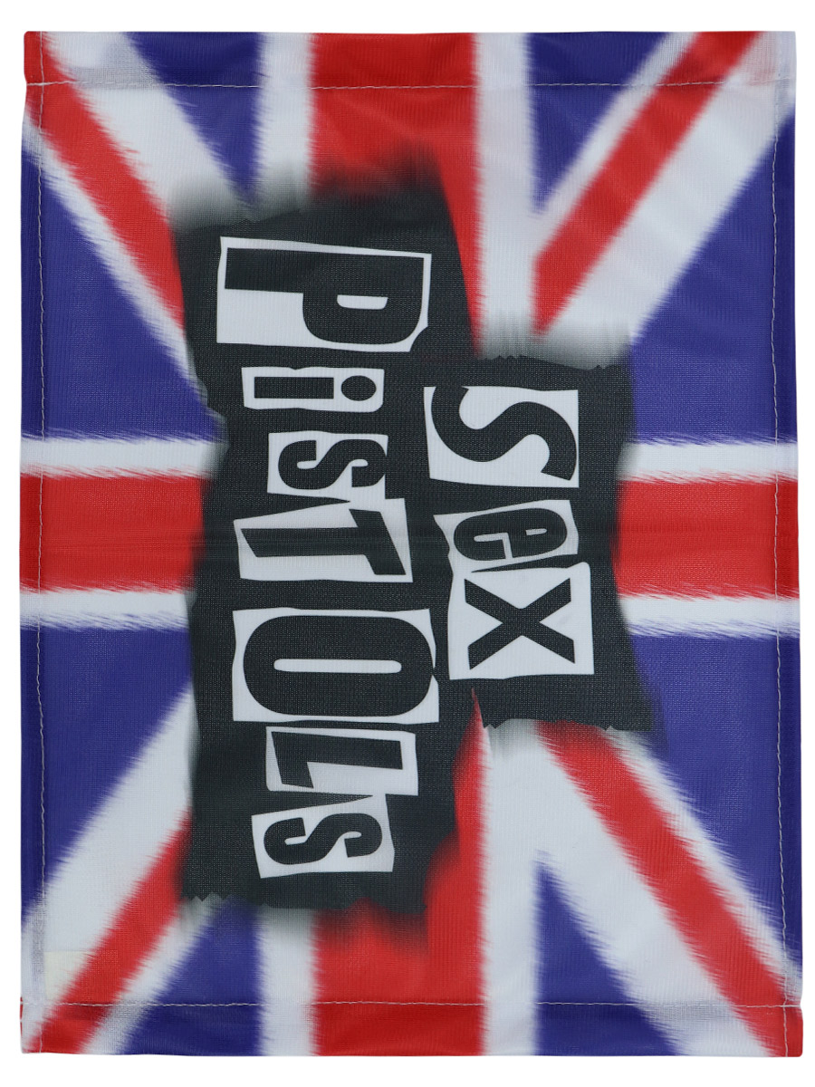 Флаг автомобильный Sex Pistols - фото 1 - rockbunker.ru