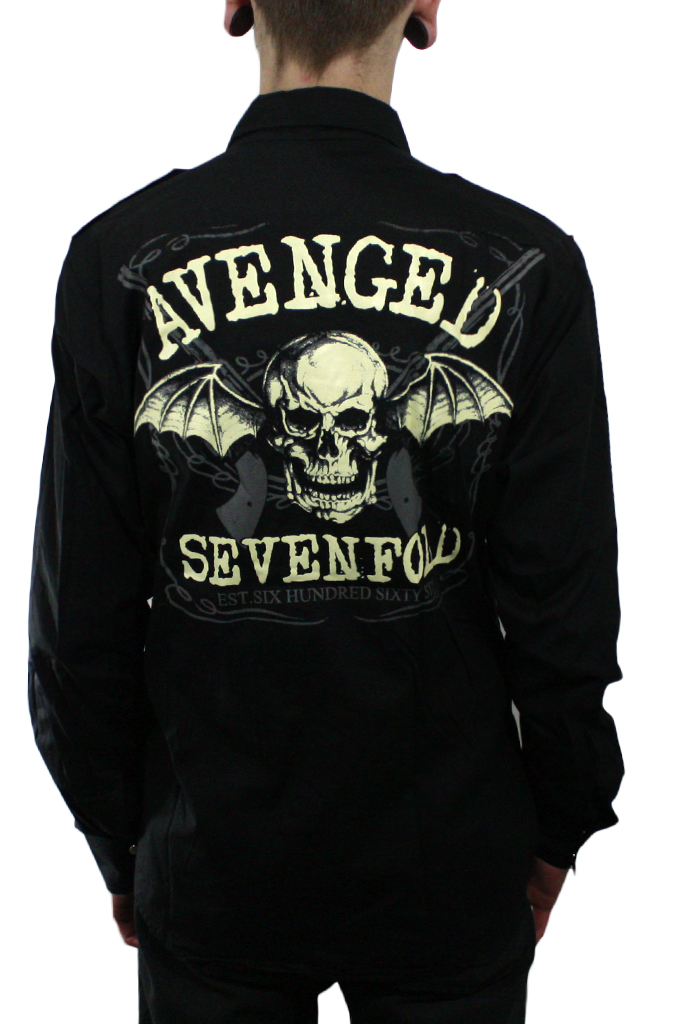 Рубашка Avenged Sevenfold Six hundred sixty six - фото 2 - rockbunker.ru