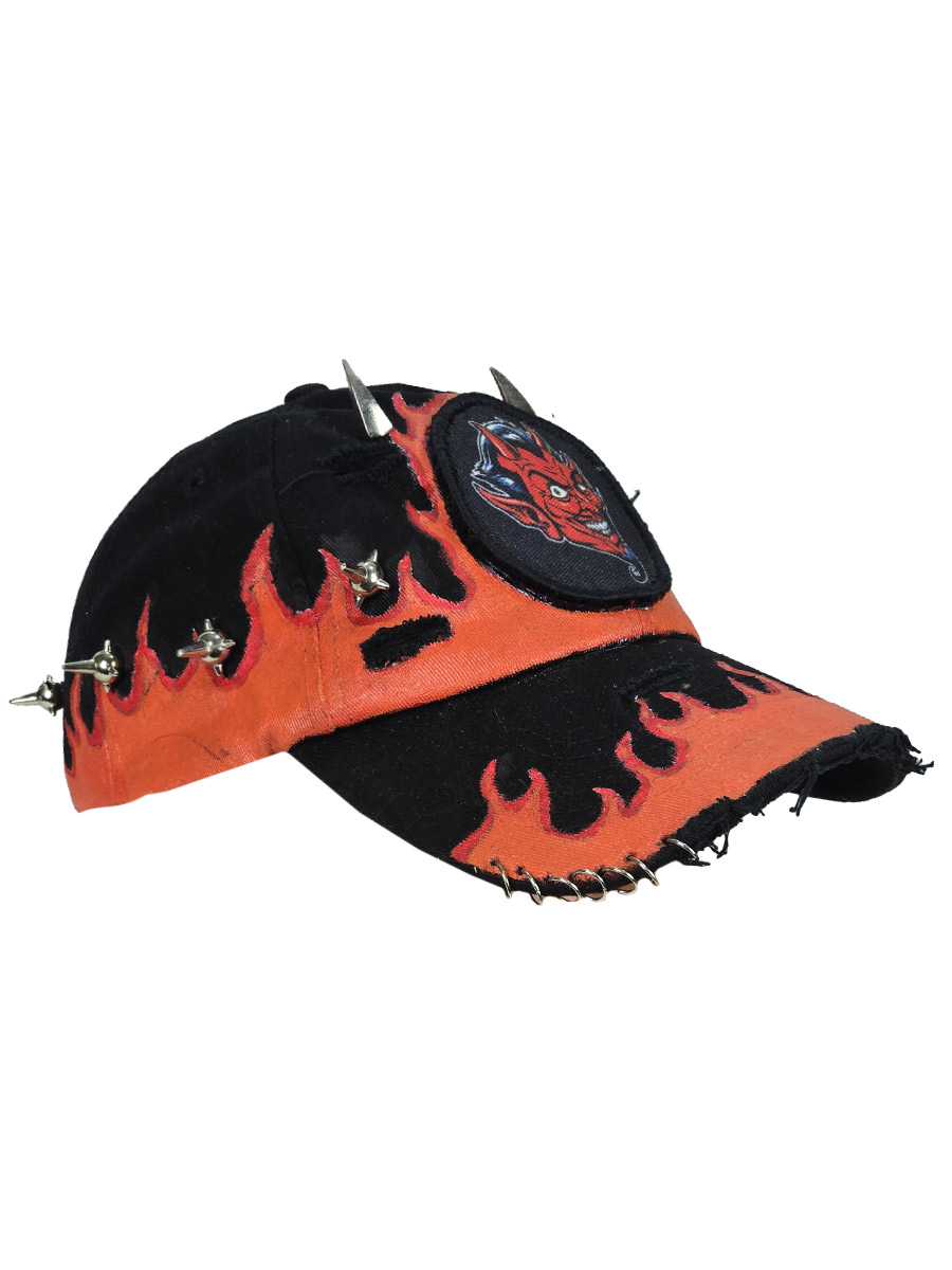 Кепка кастомная Hell - фото 1 - rockbunker.ru