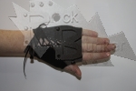 Перчатки-митенки Arm Warmer с кружевами и лентами - фото 1 - rockbunker.ru